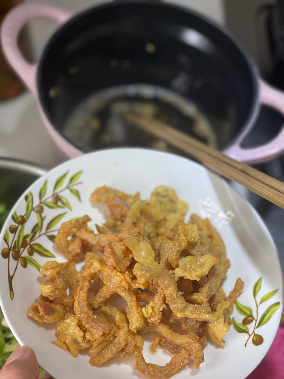 槐花丸子【3月北鼎珐琅铸铁锅食谱】
