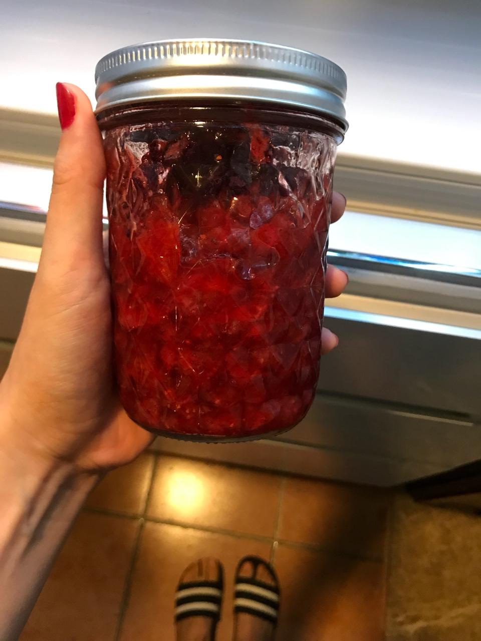 自制草莓果酱