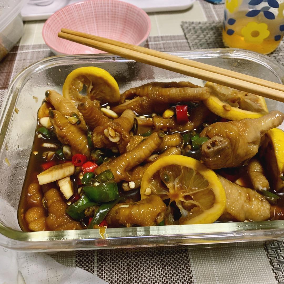 柠檬百香果泡爪