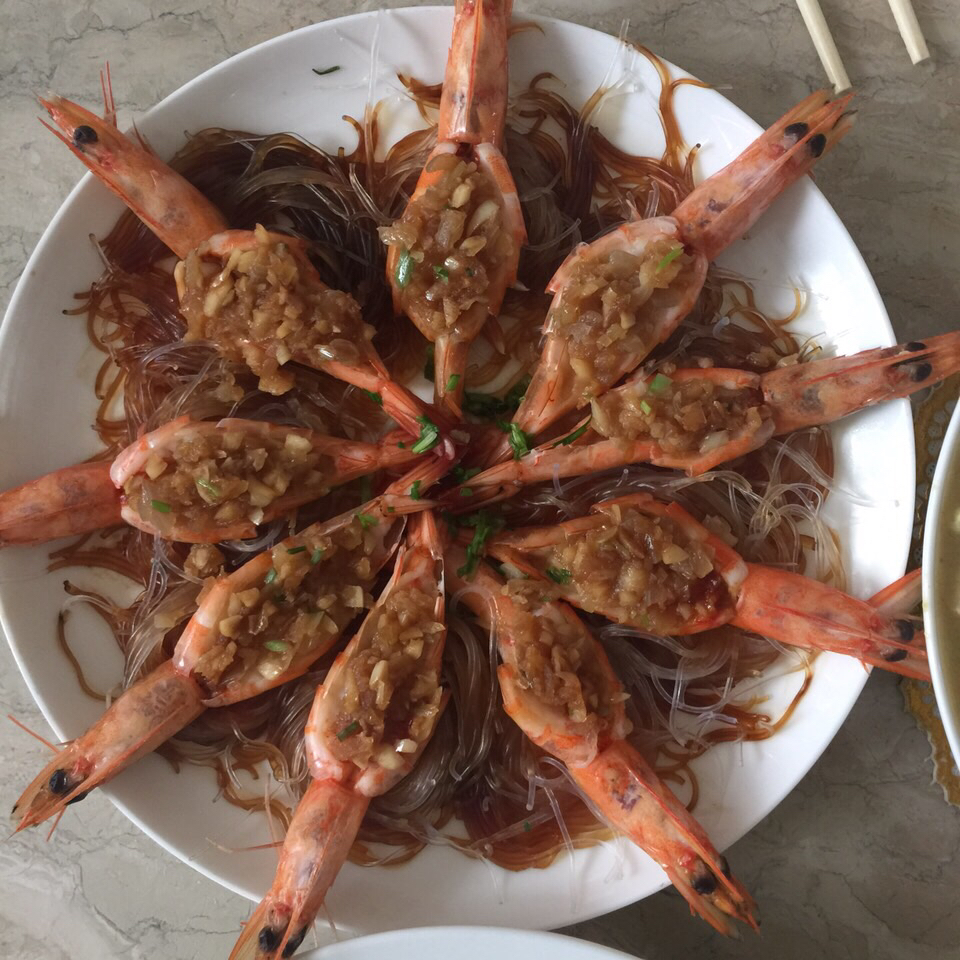 蒜蓉粉丝蒸虾