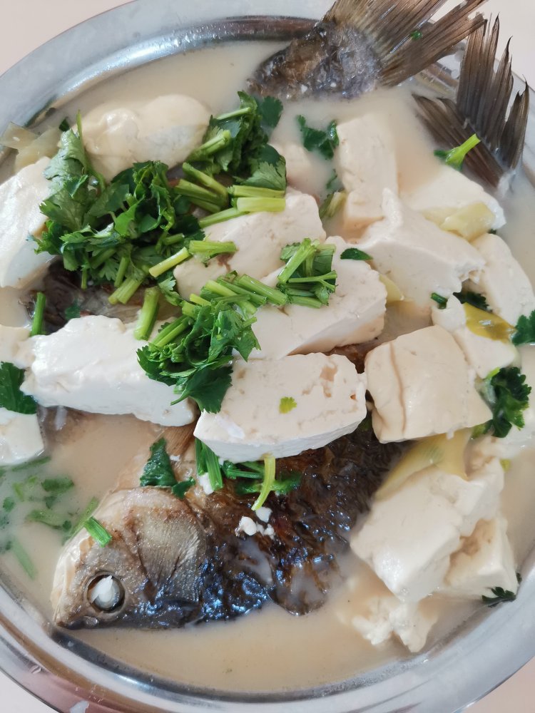 奶白鲫鱼豆腐汤|一条鱼最后的温柔