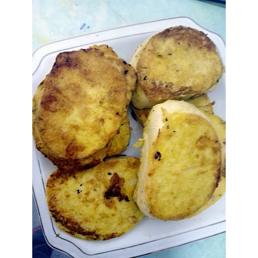 清蒸小豚做的鸡蛋馒头干