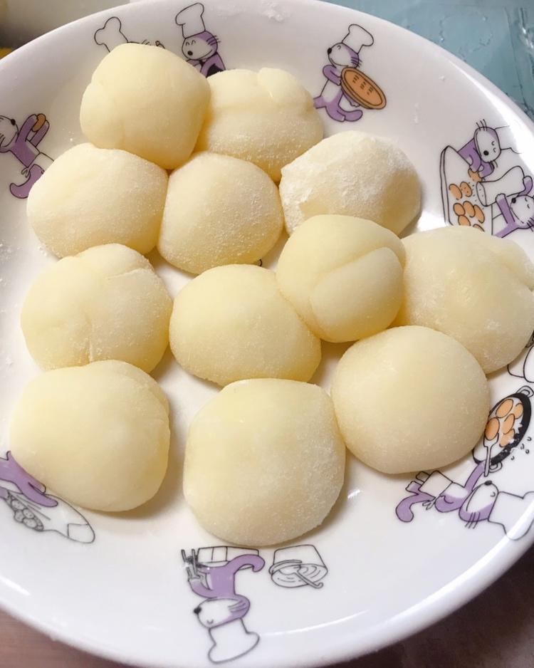 奶味浓郁的糯米糍冰淇淋