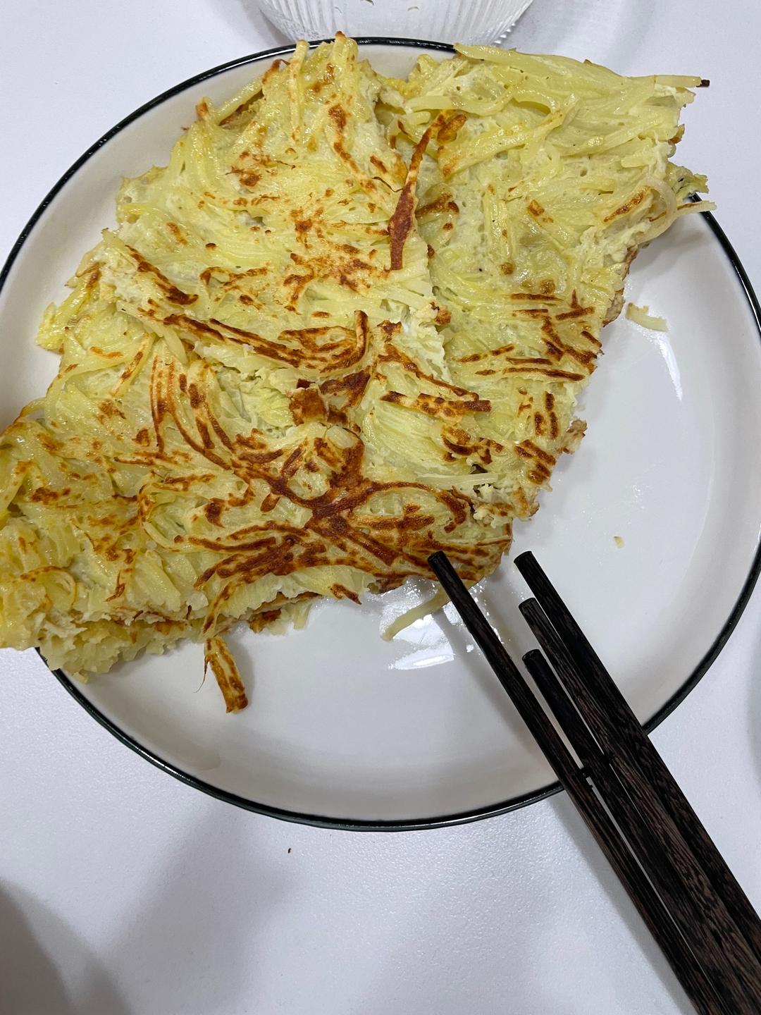 土豆丝饼🥔的做法