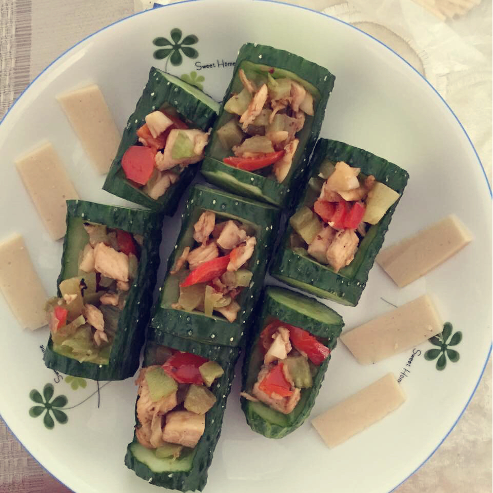 【年味】-节节登高-鸡胸肉沙拉&熊猫饭团