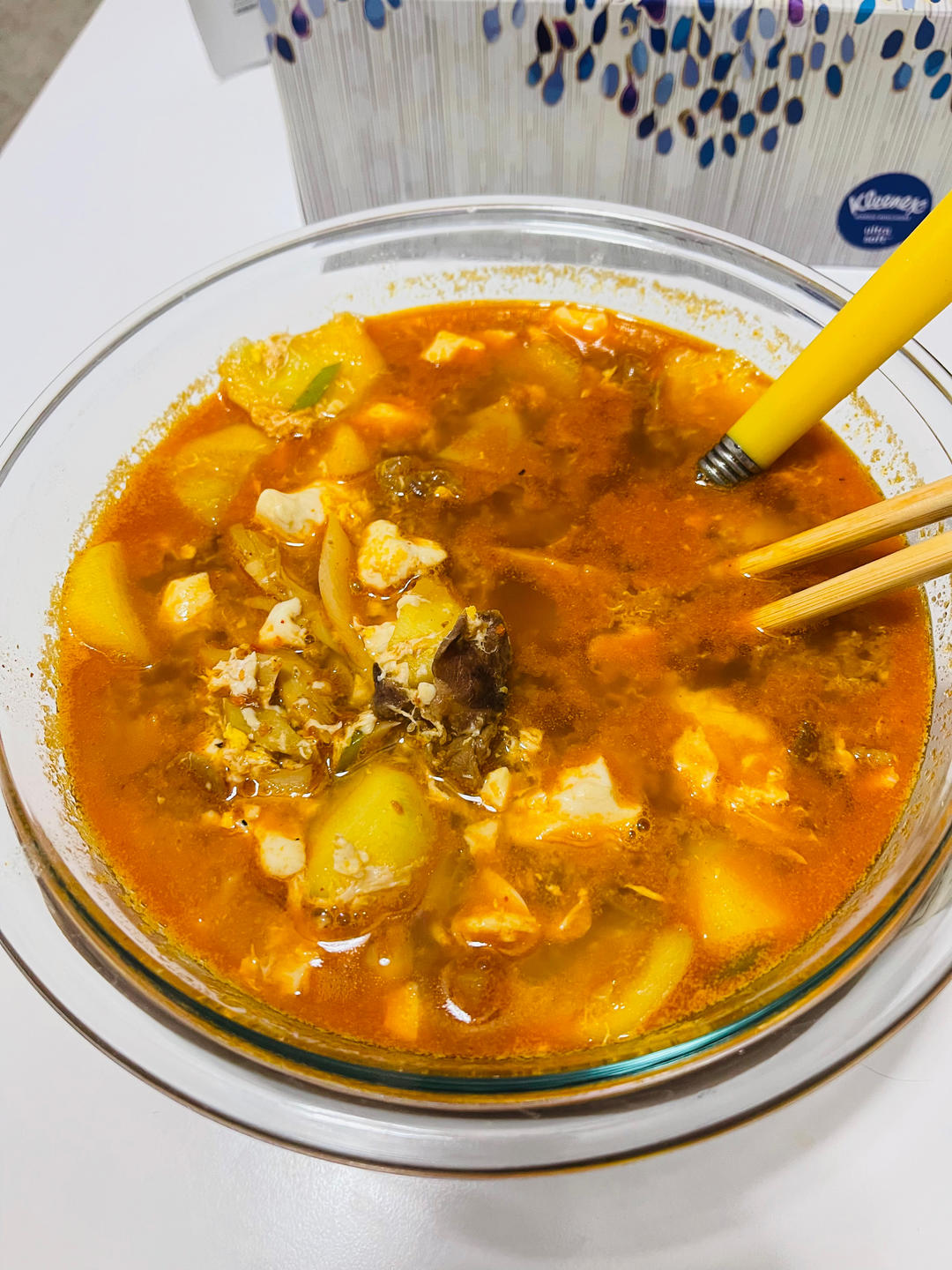 韩国大妈亲授— 韩式泡菜豆腐汤