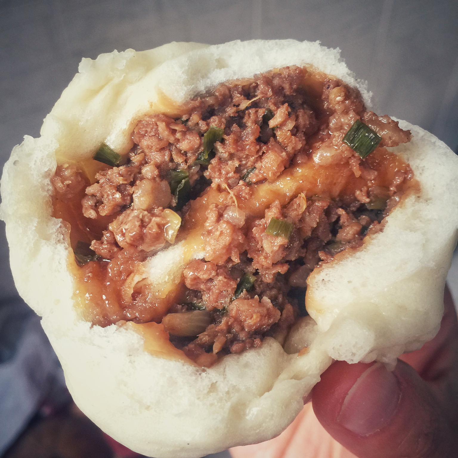 龟儿小妖精做的家庭手工肉馅大包子