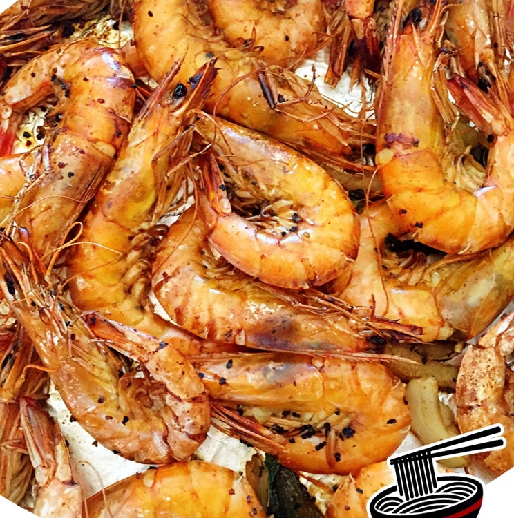 烤虾
