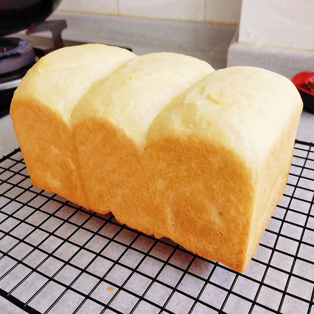夺命软吐司(๑´ڡ`๑)超软拉丝极速方便的一次发酵吐司