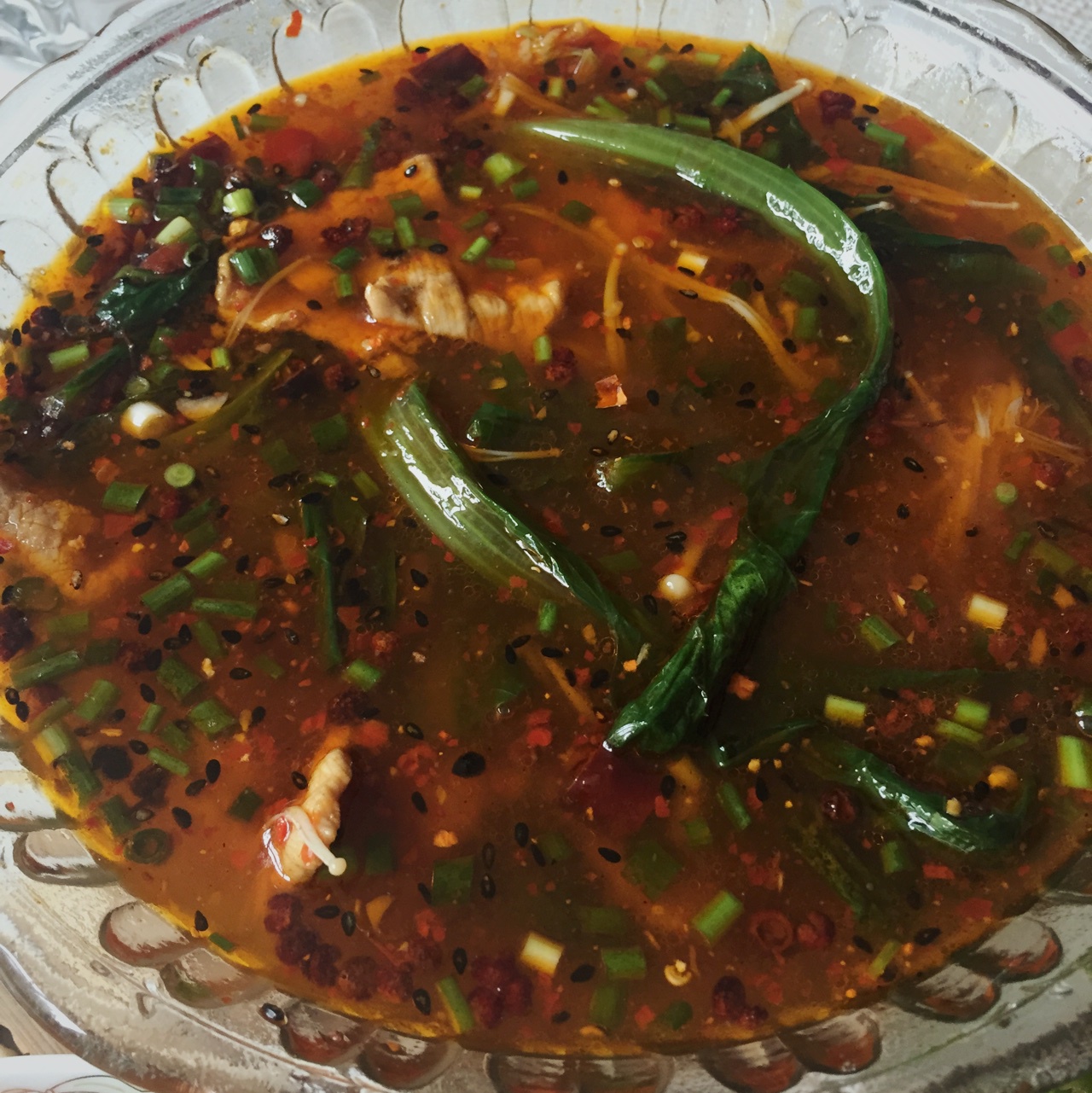 水煮肉片 Sichuan Boiled Spicy Pork