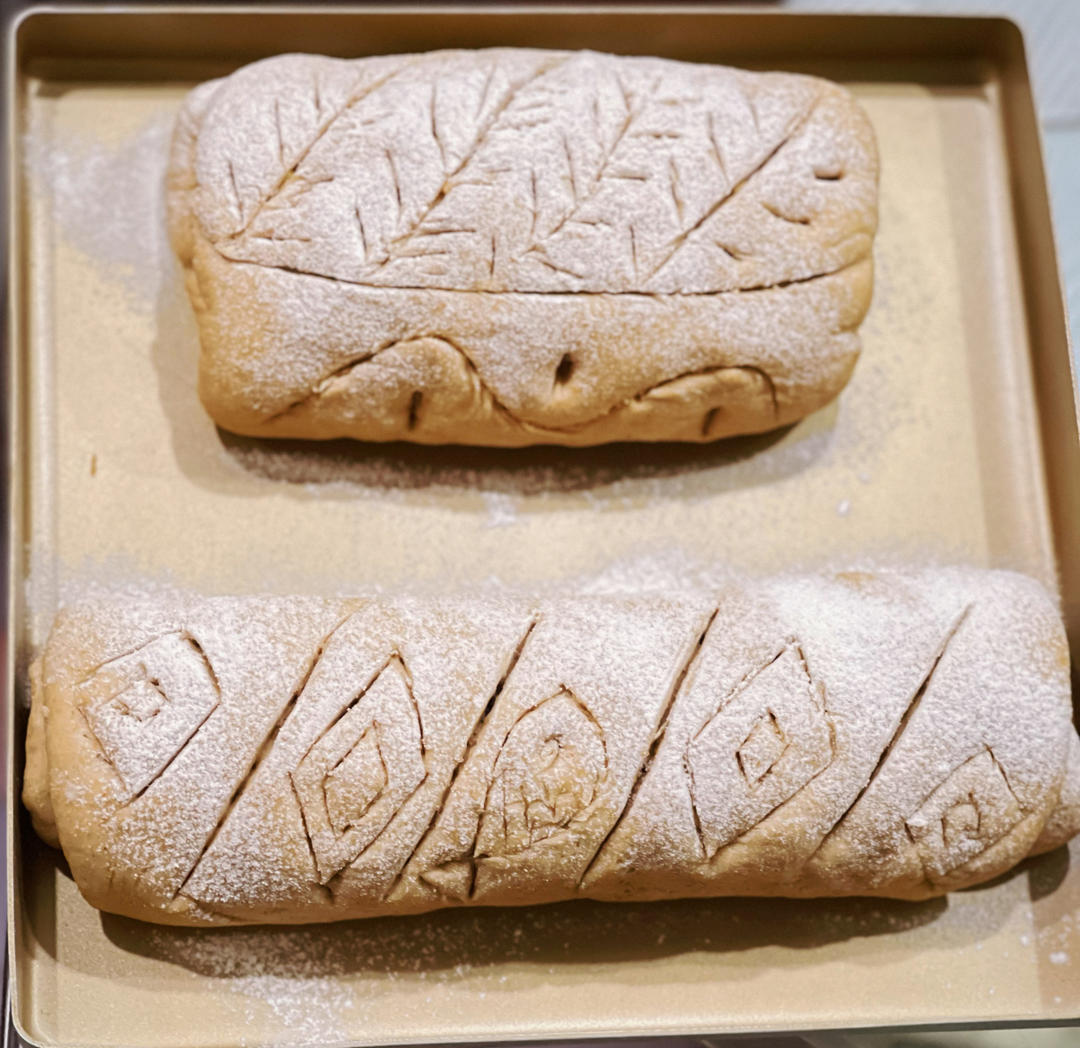 全麦蔓越莓欧包