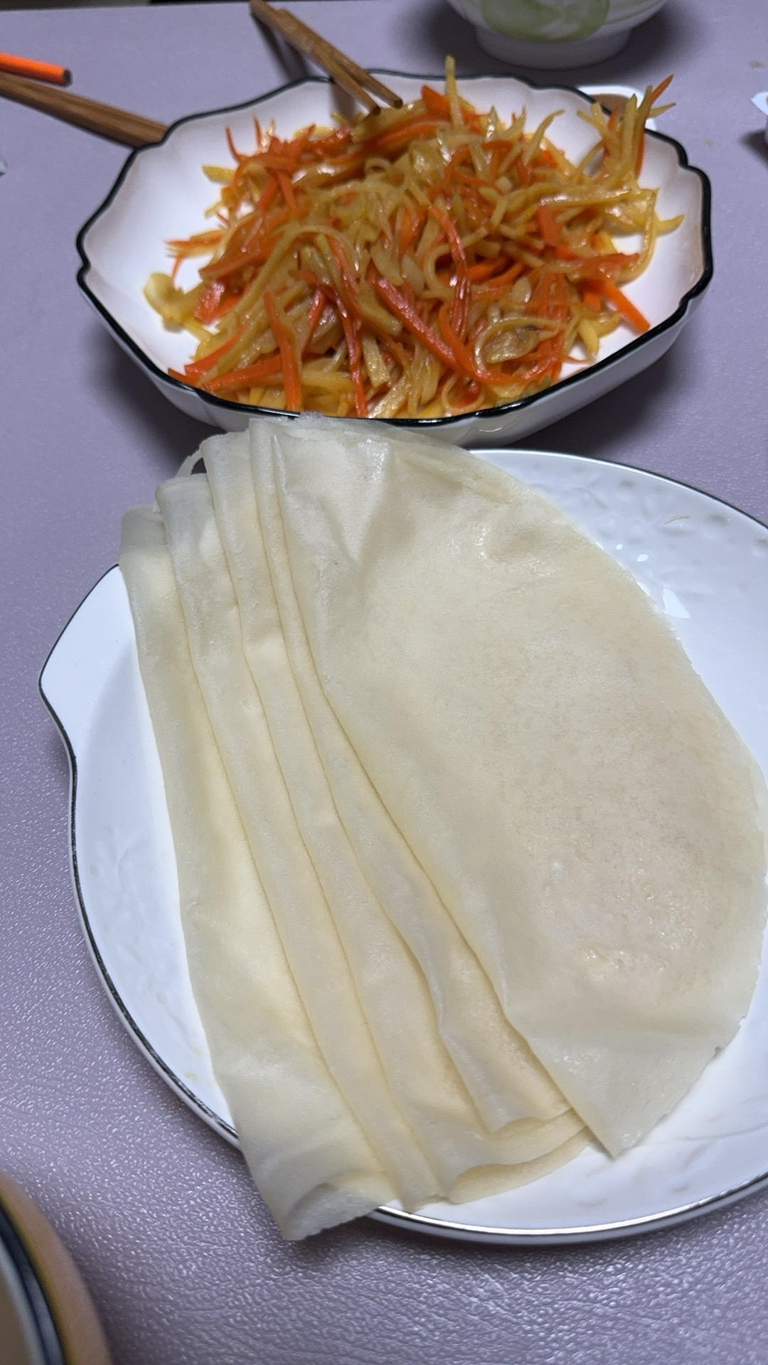 春饼 —薄如纸