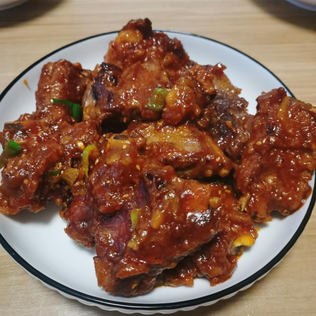 韩国辣排骨