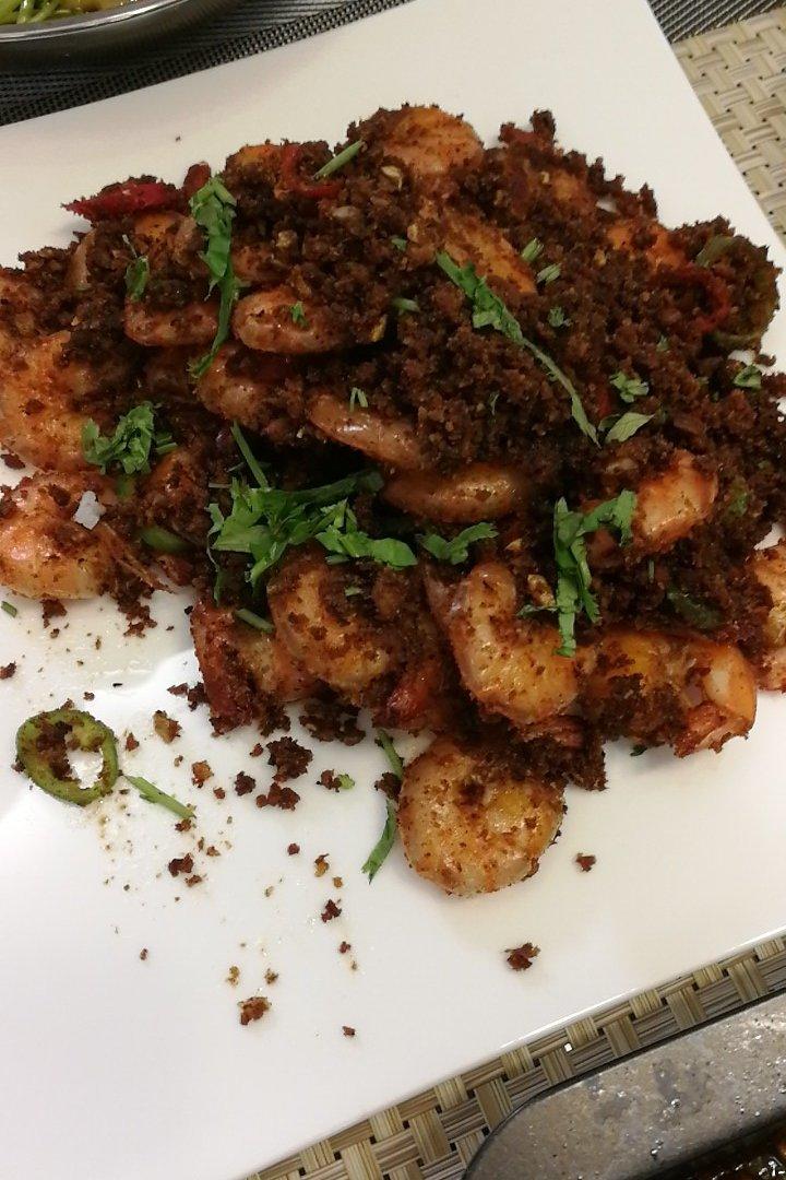 避风塘炒虾