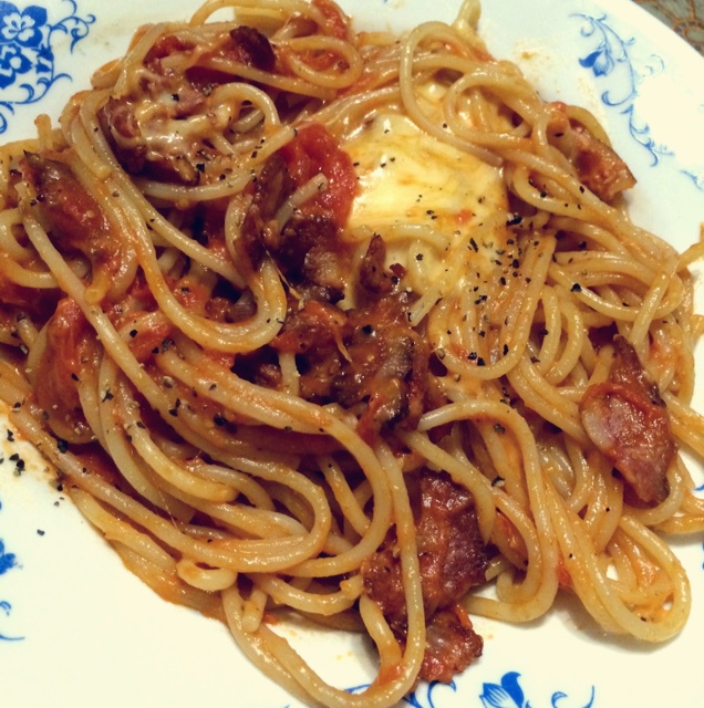 番茄肉酱意大利面