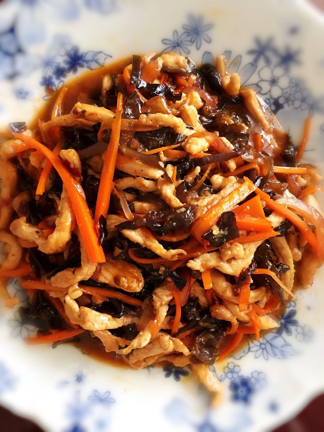 超级滑嫩的鱼香肉丝