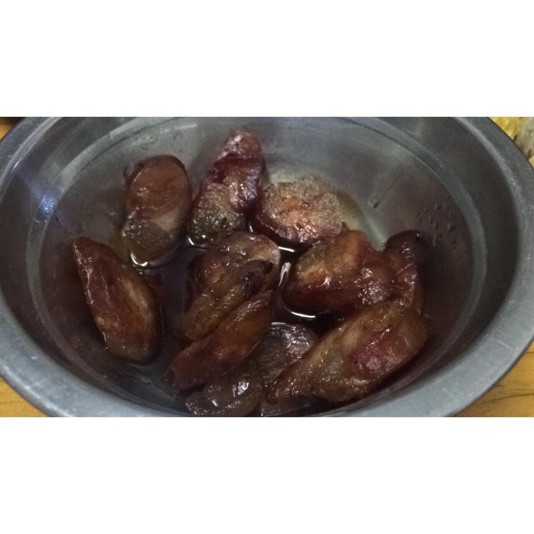 自制广式腊肠（附最快手刮肠衣）