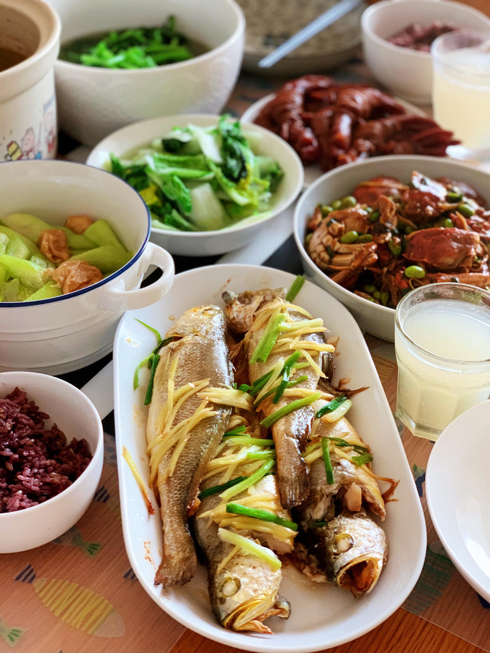 鲜焗小黄鱼【6月北鼎珐琅铸铁锅食谱】