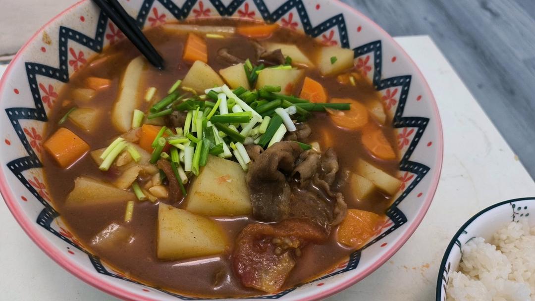 好喝开胃❗️连汤汁都不剩的番茄土豆肥牛汤。