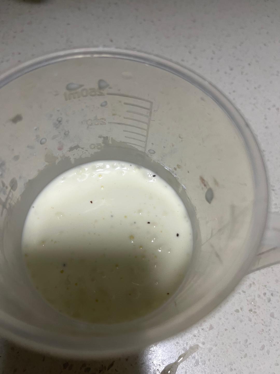 纯奶手撕吐司的做法 步骤1