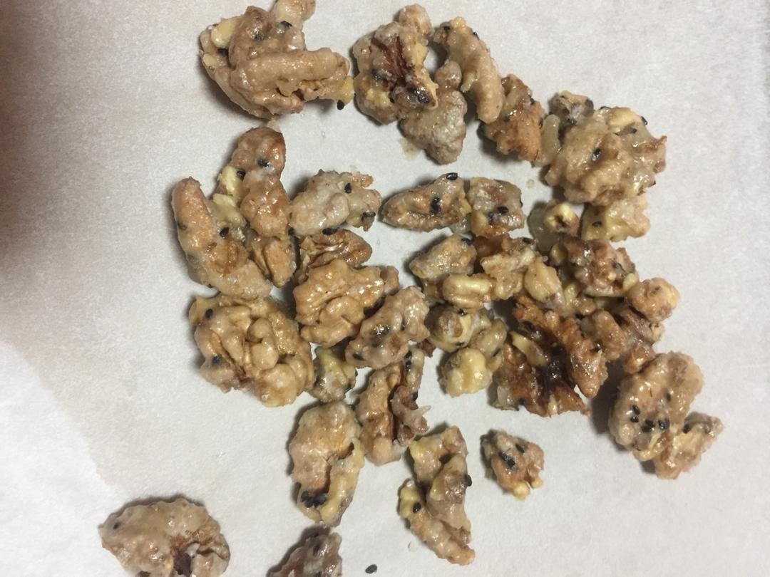 【琥珀核桃仁】冰糖无油不粘手