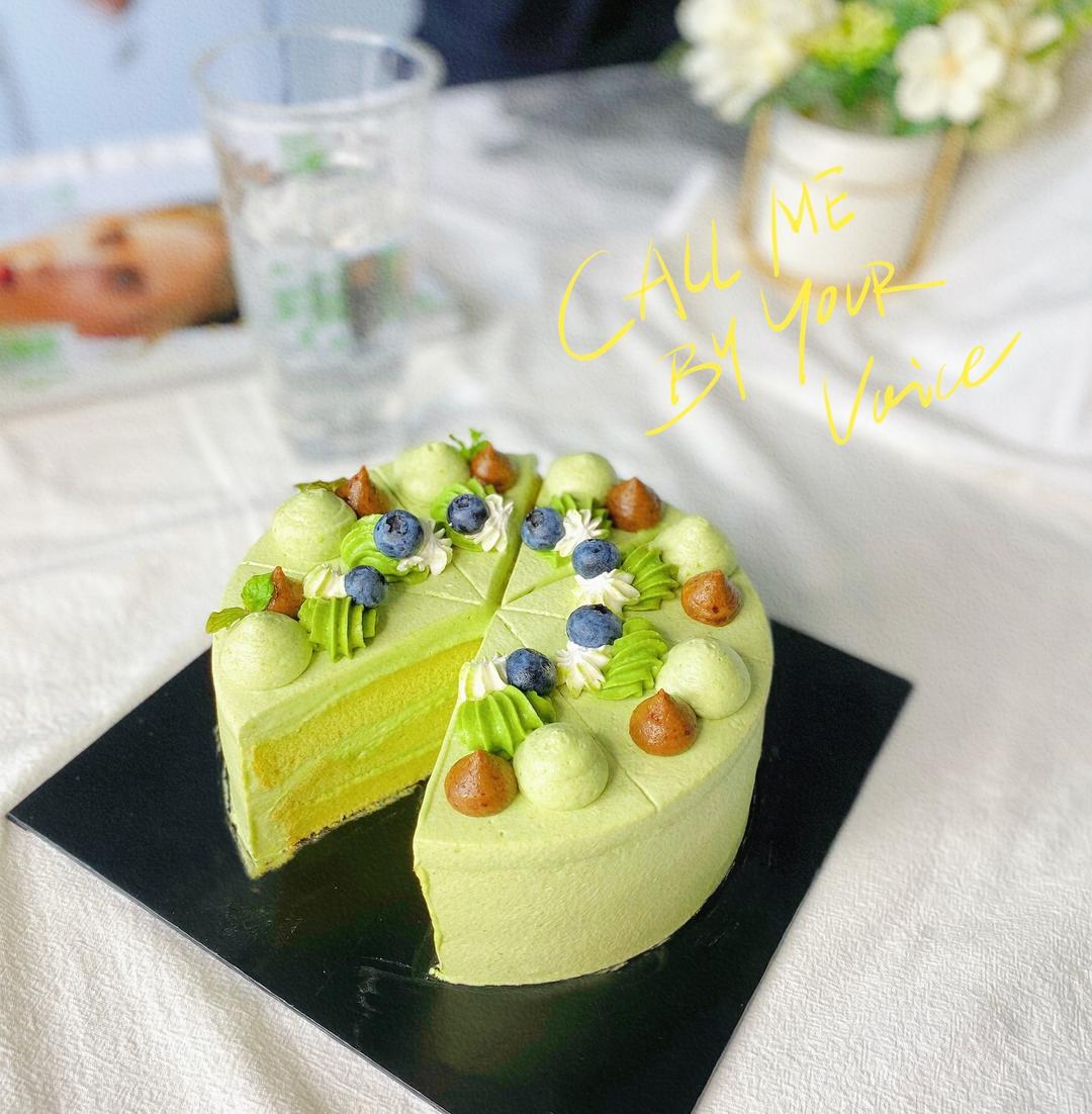 青青草原的味道～青汁蛋糕