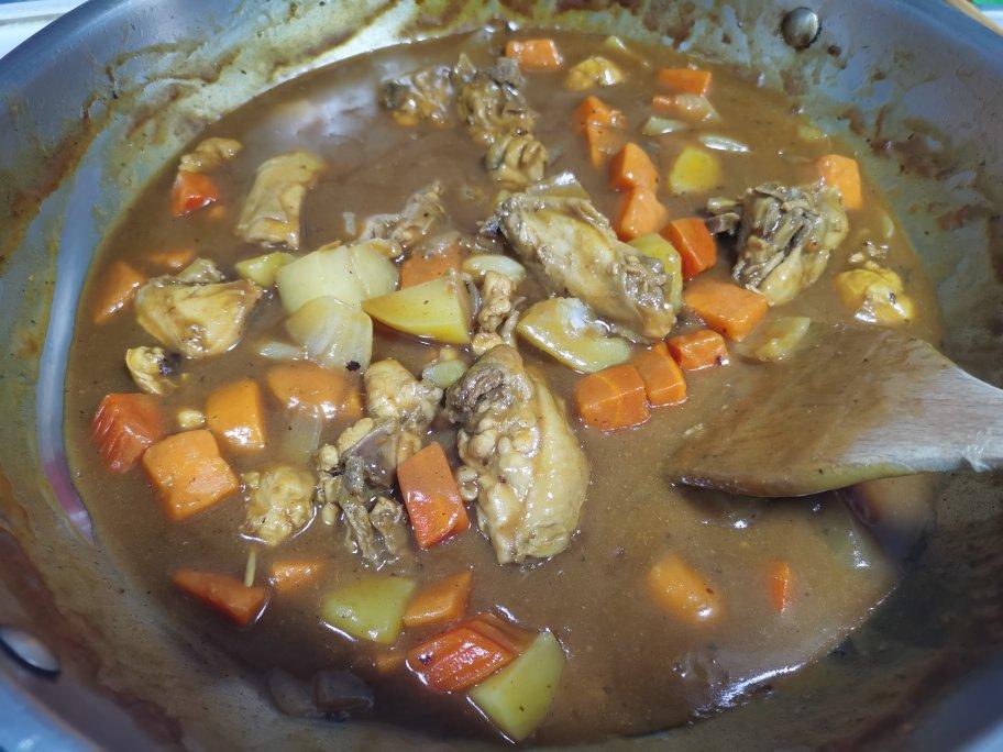 媲美餐厅的盖浇饭--【咖喱鸡盖浇饭】