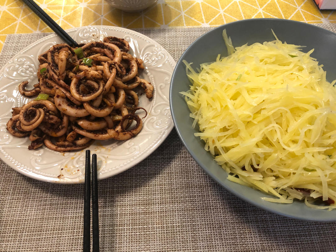 孜然鱿鱼须