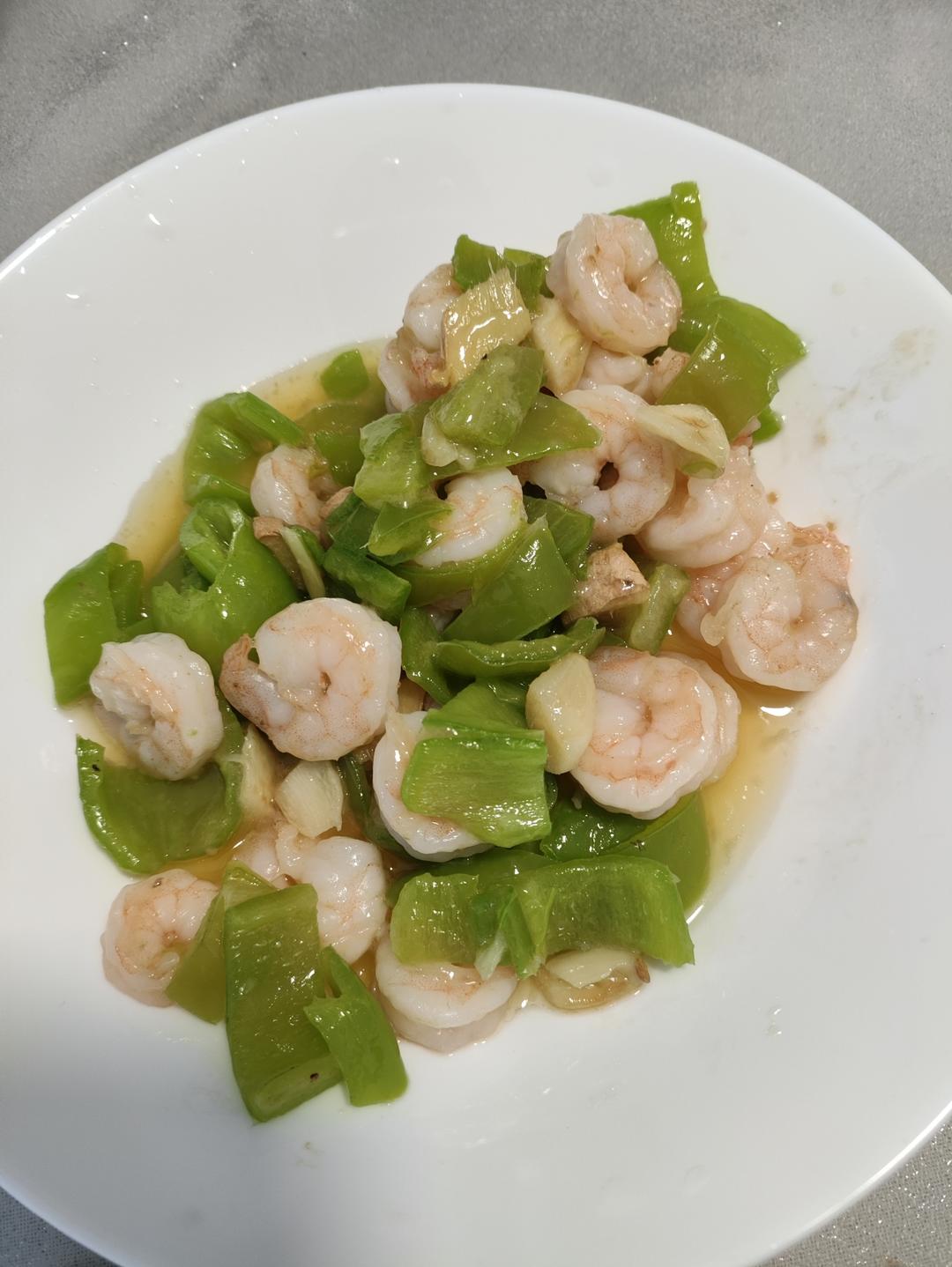 辣椒炒虾仁