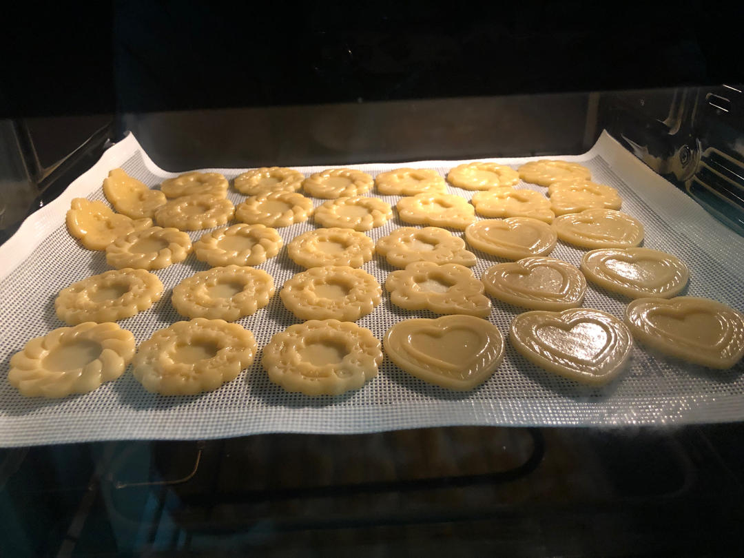 超简单🔥圣诞压纹曲奇饼干🎄原味巧克力抹茶三种口味