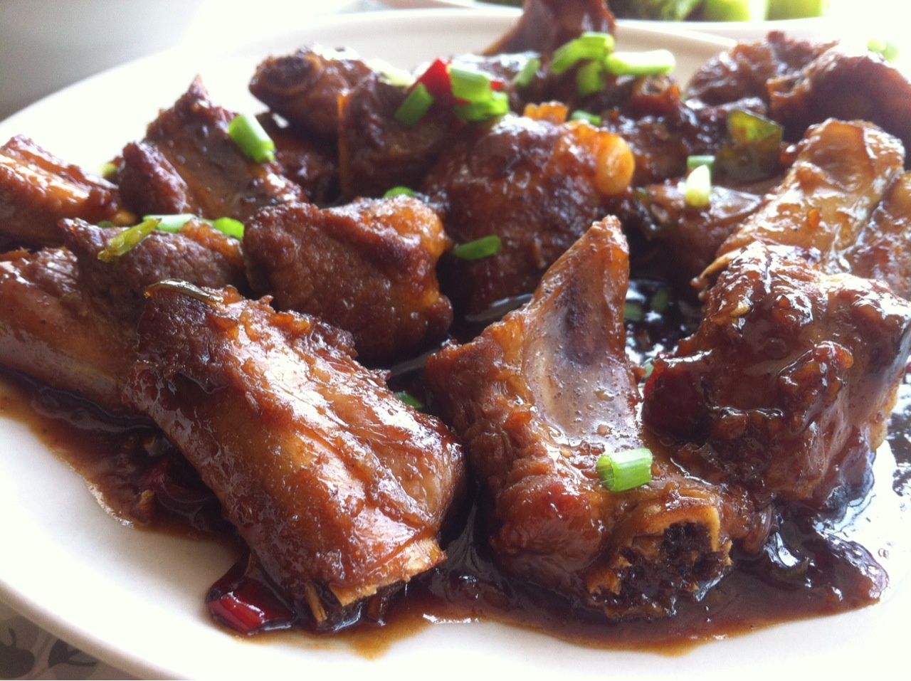 瓦____做的京都小排骨