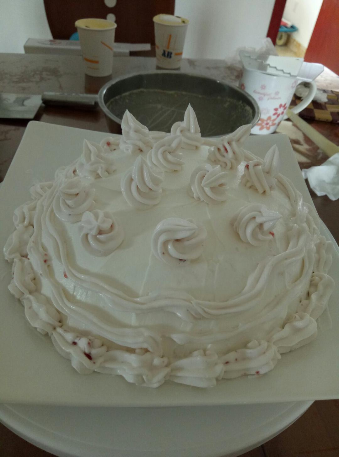 烤箱做蛋糕（戚风蛋糕的做法）