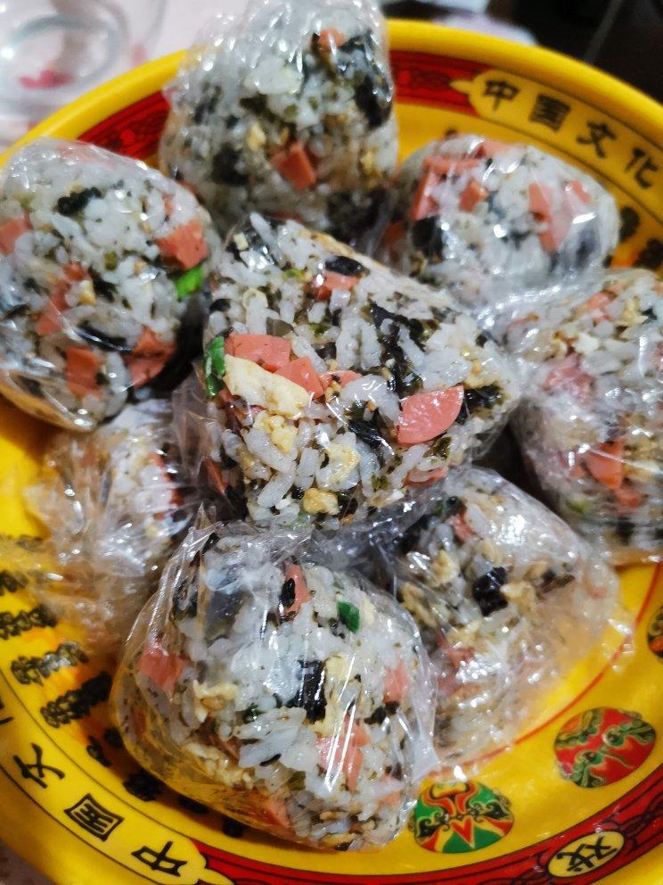 十分钟超香海苔饭团野餐午餐便当首选！