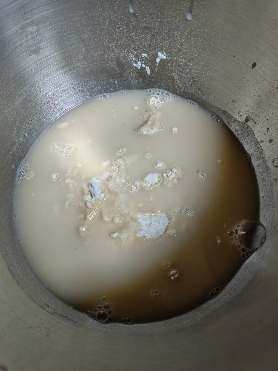 纯奶手撕吐司的做法 步骤1