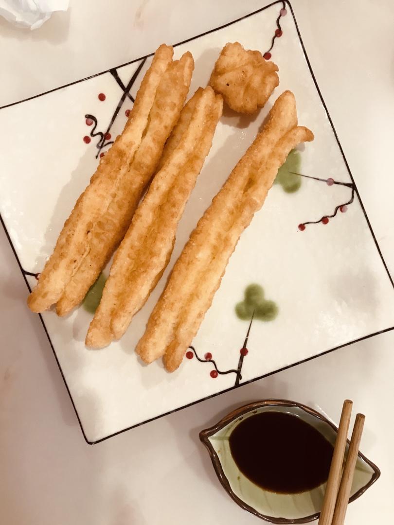 自制无泡打粉油条
