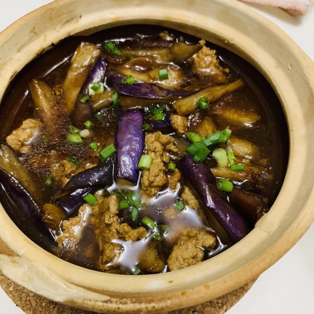 不见不散zola做的肉末茄子煲