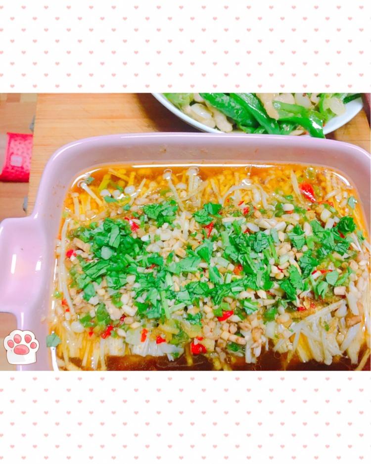 蒜蓉烤金针菇