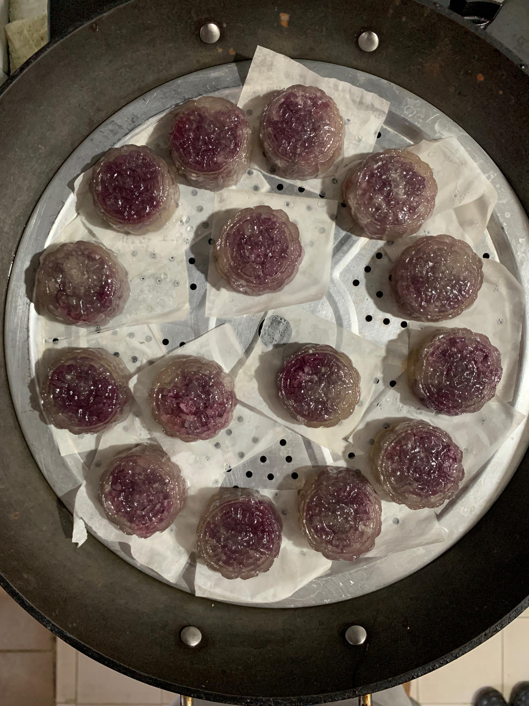 Q弹有嚼劲✨的水晶紫薯糕🍠1分钟教会你