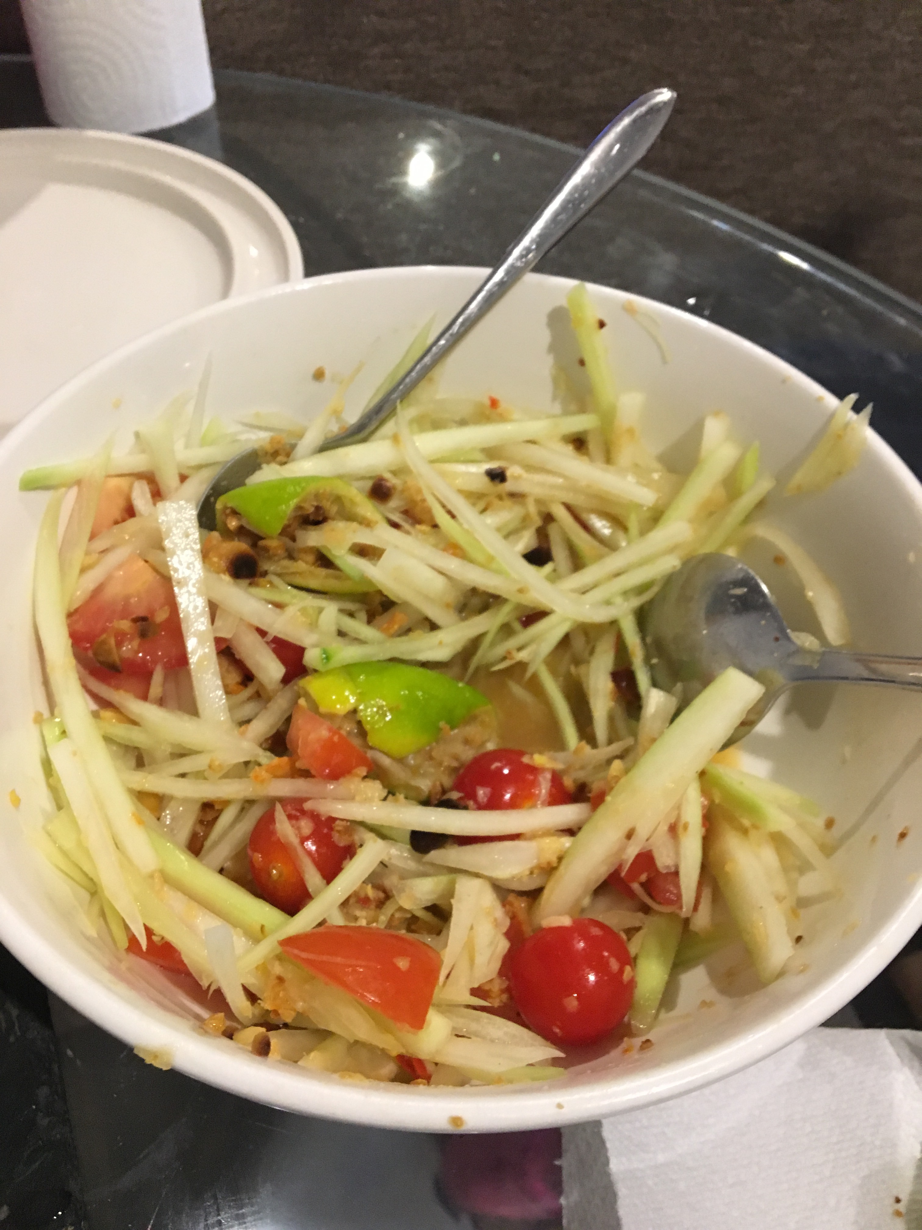 泰国的菜- 青木瓜沙拉的做法