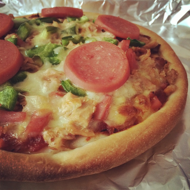 金枪鱼火腿pizza