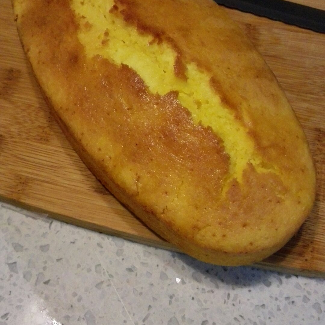 轻盈百香果磅蛋糕