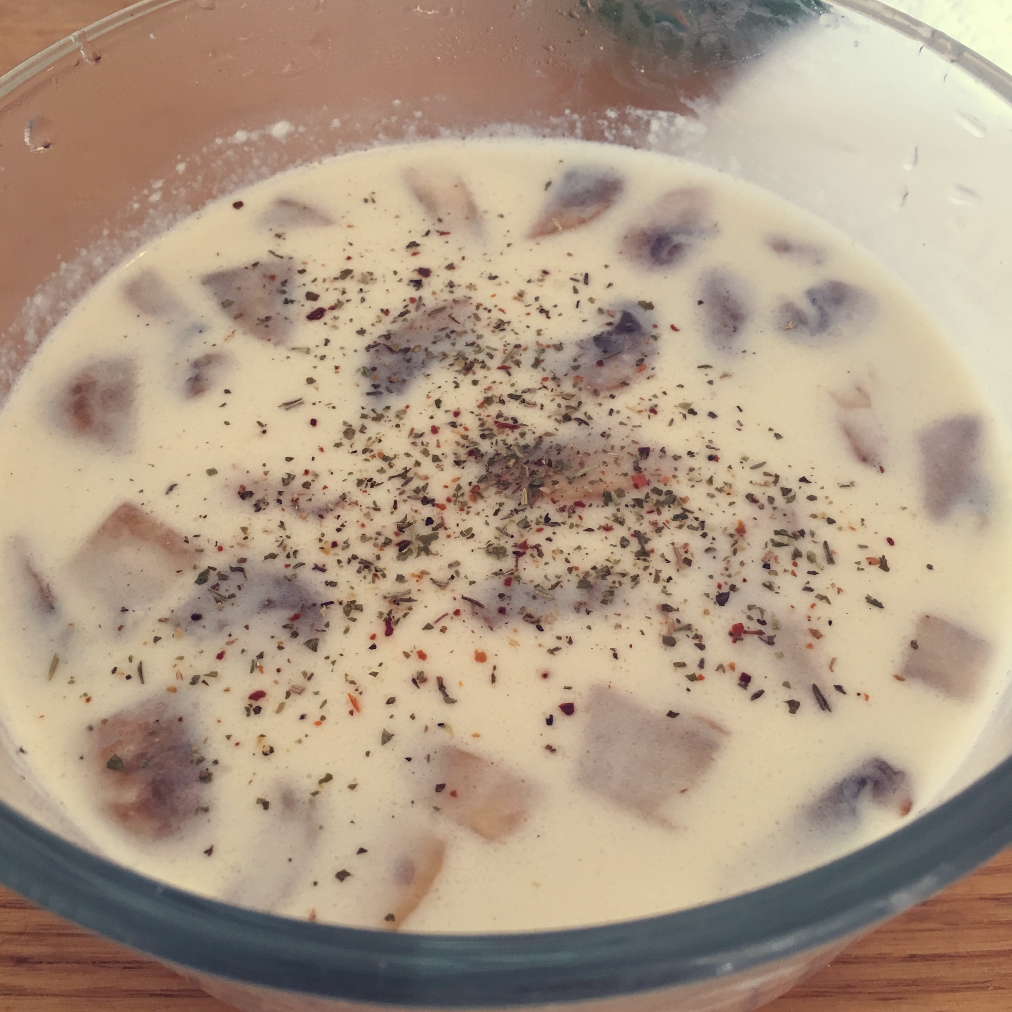 奶油蘑菇汤