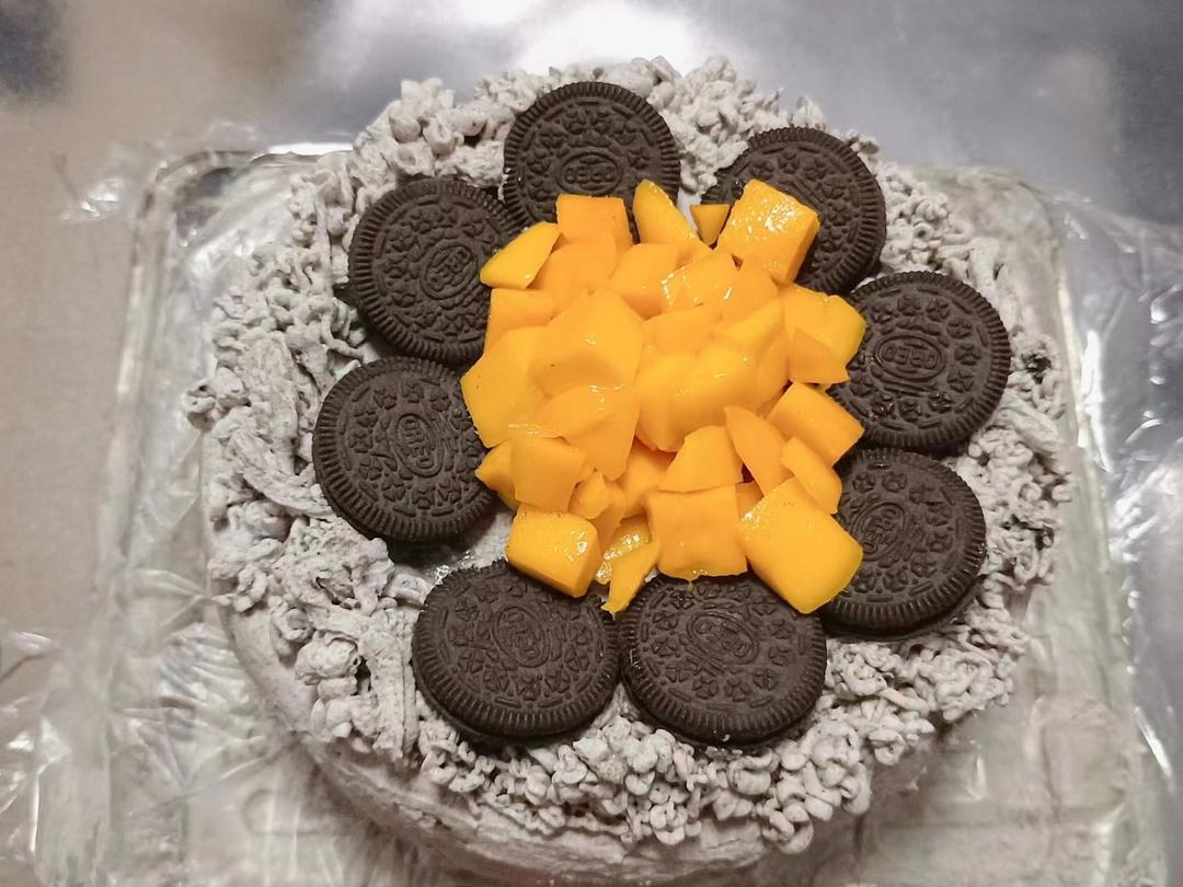 6寸奥利奥咸奶油蛋糕