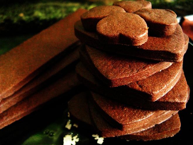 低油巧克力饼干的做法