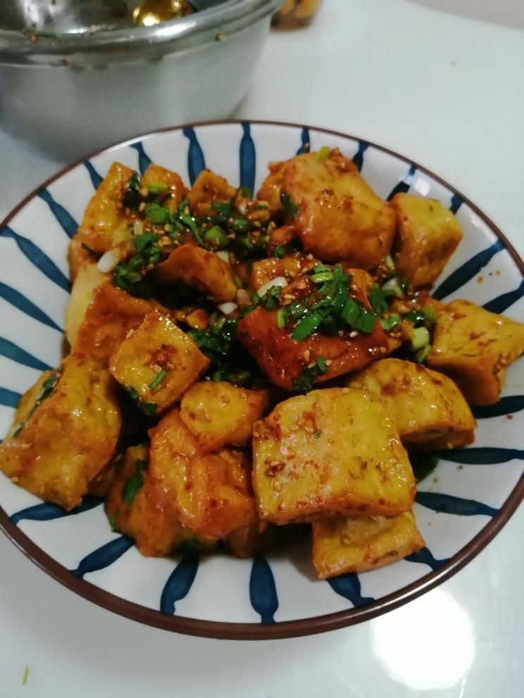 秒杀路边摊的炸豆腐