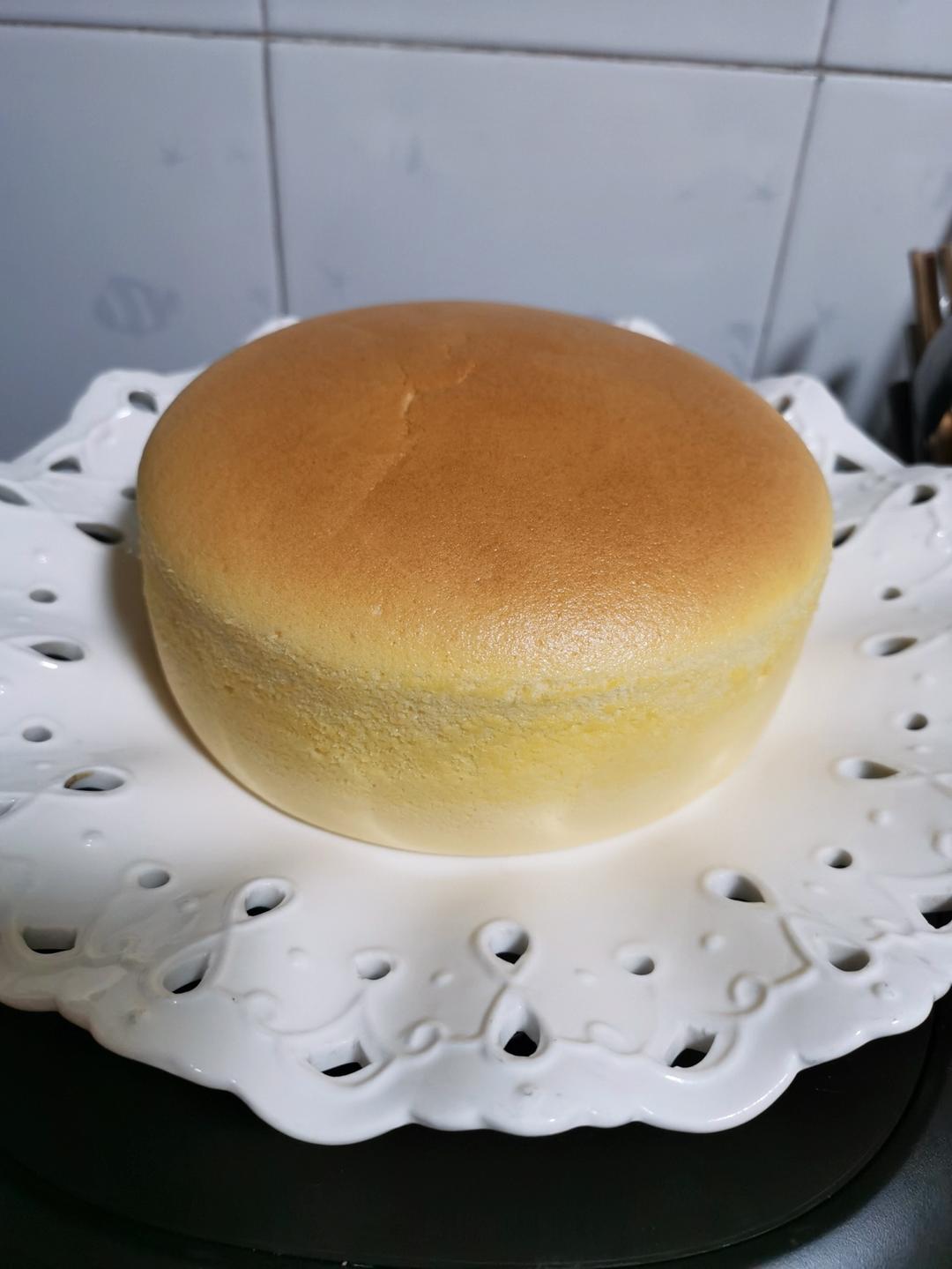 不开裂不回缩不掉皮的酸奶水浴法蛋糕