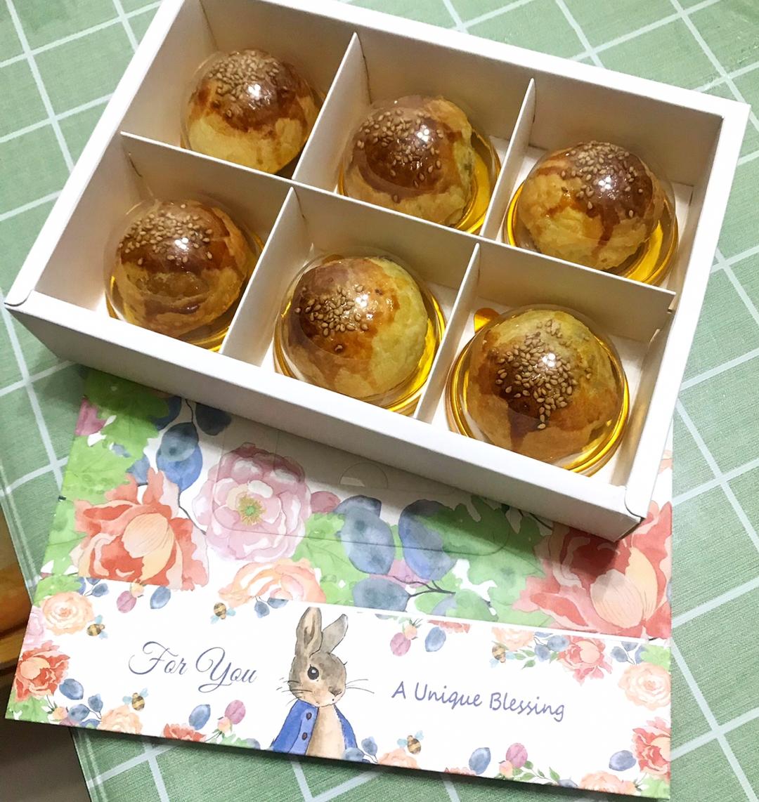 超简易蛋黄酥（蛋挞皮版）