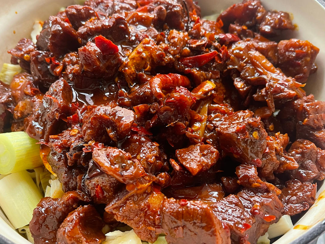 笋子烧牛肉（重口经典菜）