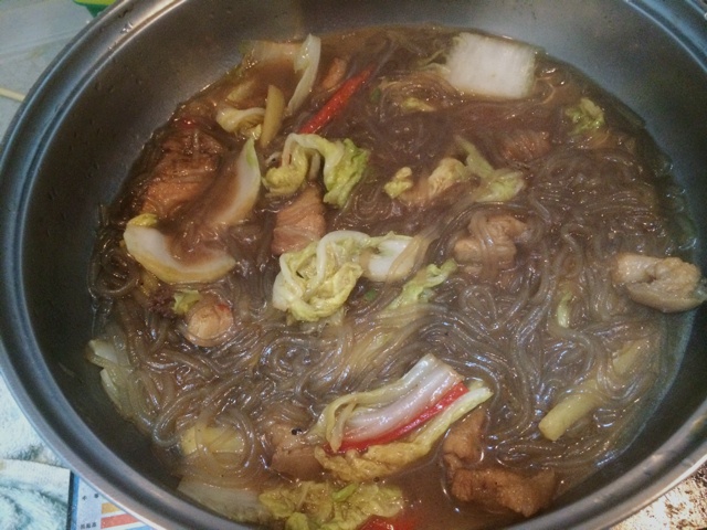 白菜炖粉条