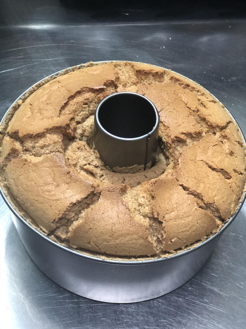 黑糖肉桂戚风蛋糕